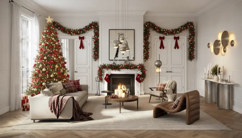 AI interior design generated using AInteriors, an app for interior design and virtual staging using AI.