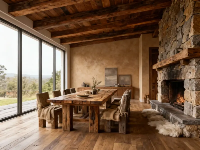 AI interior design generated using AInteriors, an app for interior design and virtual staging using AI.