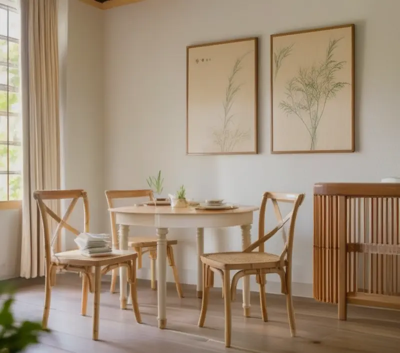 Japanese style room styled with AInteriors interior design tool