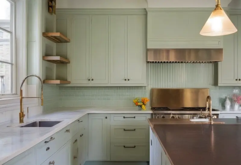 A room designed in the Vintage style using AInteriors interior design app.